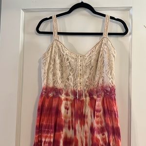 Tie Dye Mini Dress